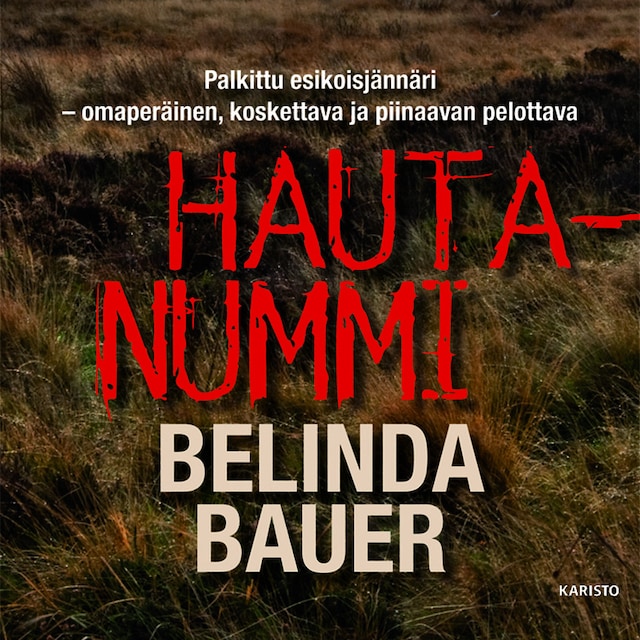 Okładka książki dla Hautanummi