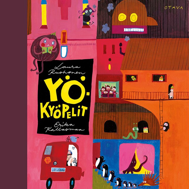 Book cover for Yökyöpelit