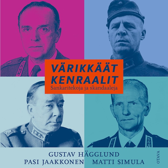 Book cover for Värikkäät kenraalit