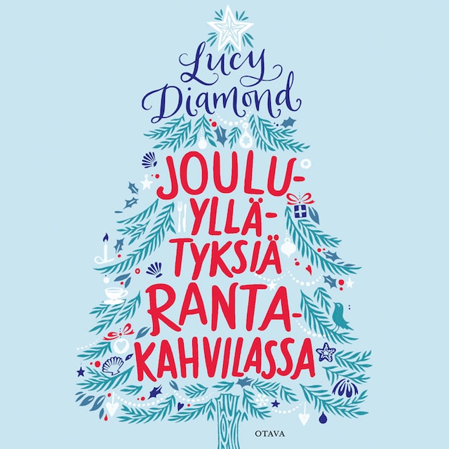 Buchcover für Jouluyllätyksiä Rantakahvilassa