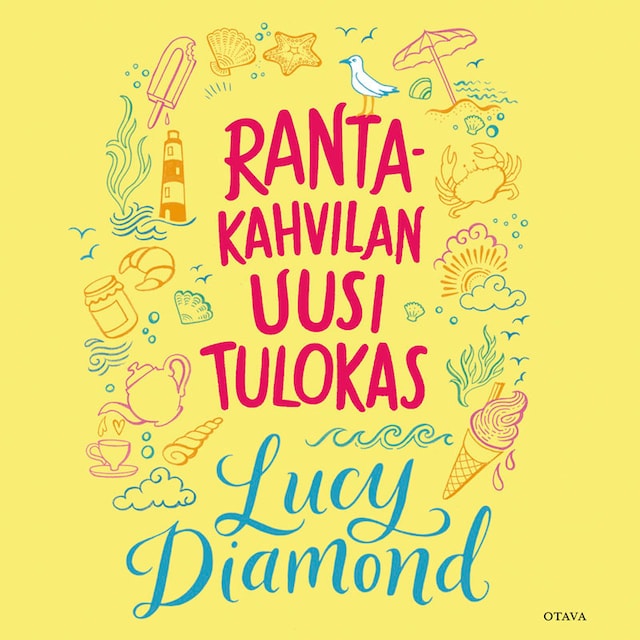 Book cover for Rantakahvilan uusi tulokas