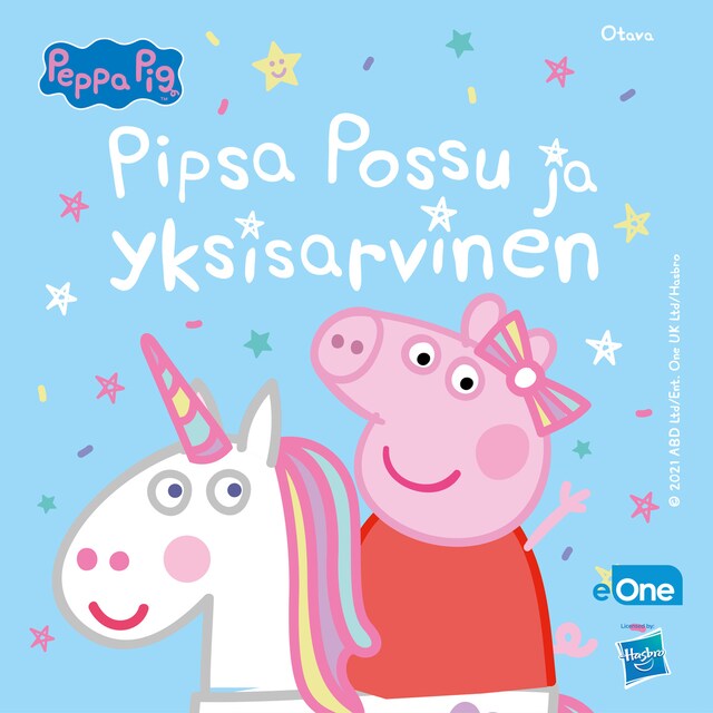 Copertina del libro per Pipsa Possu ja yksisarvinen