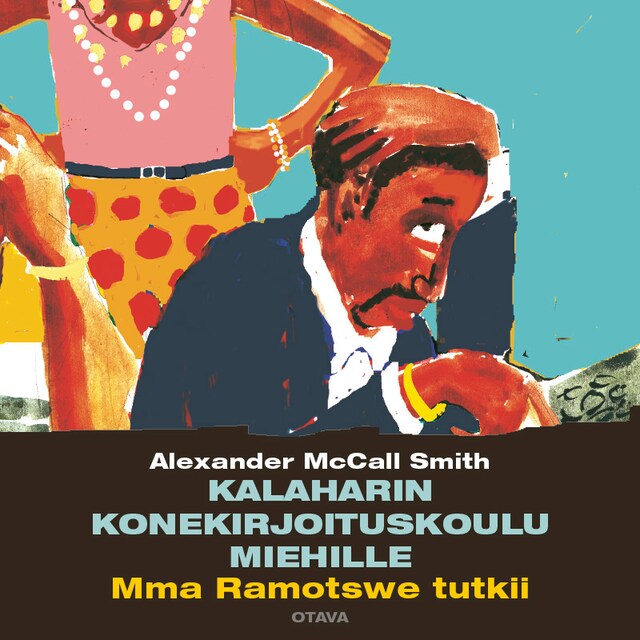 Book cover for Kalaharin konekirjoituskoulu miehille
