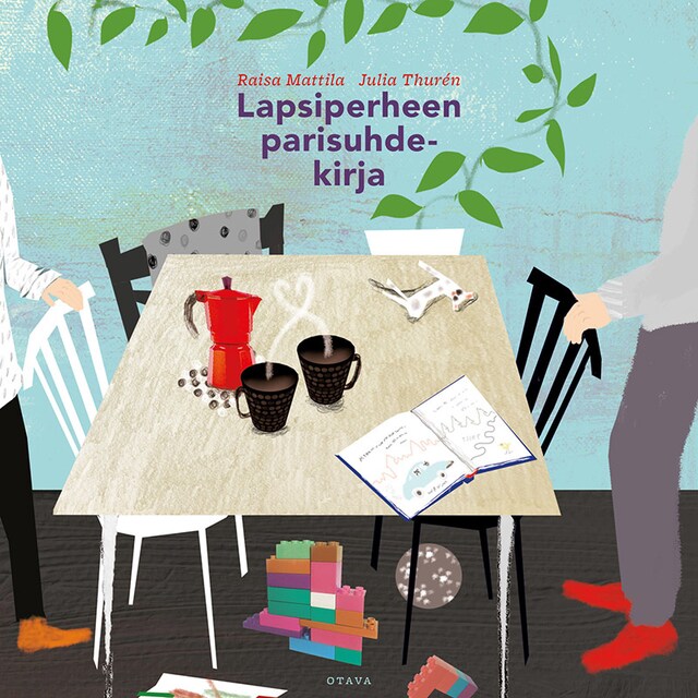 Book cover for Lapsiperheen parisuhdekirja