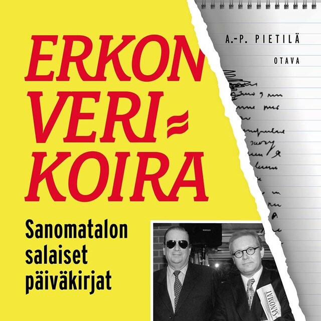 Book cover for Erkon verikoira