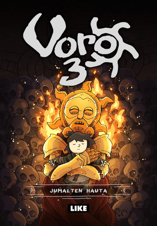 Book cover for Voro 3. Jumalten hauta