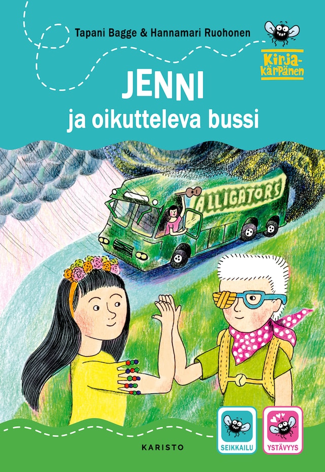 Bokomslag for Jenni ja oikutteleva bussi