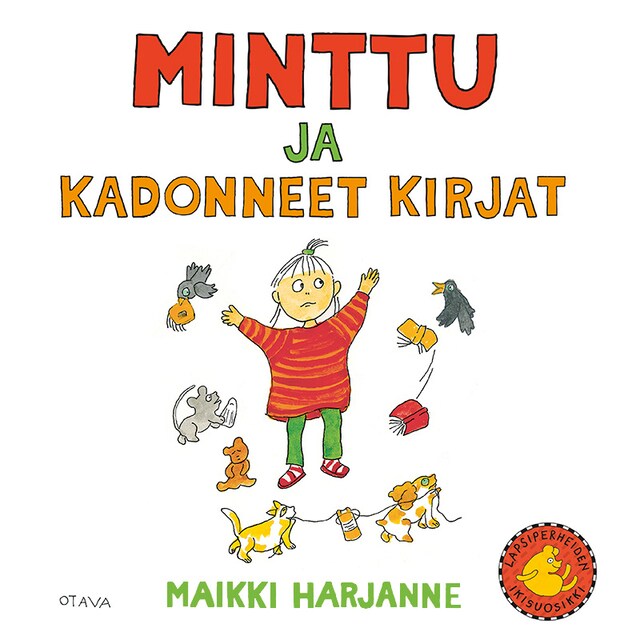 Copertina del libro per Minttu ja kadonneet kirjat