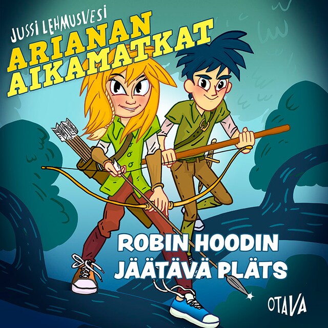 Book cover for Arianan aikamatkat - Robin Hoodin jäätävä pläts