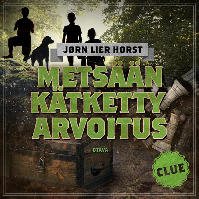 Book cover for CLUE – Metsään kätketty arvoitus