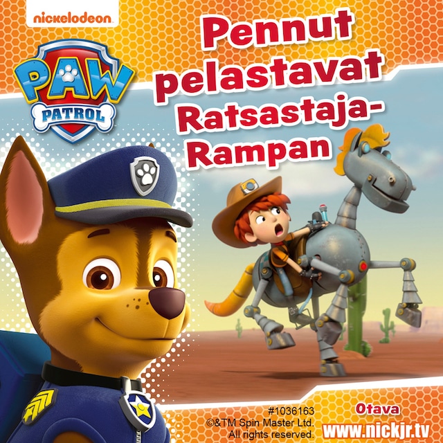 Book cover for Ryhmä Hau - Pennut pelastavat Ratsastaja-Rampan