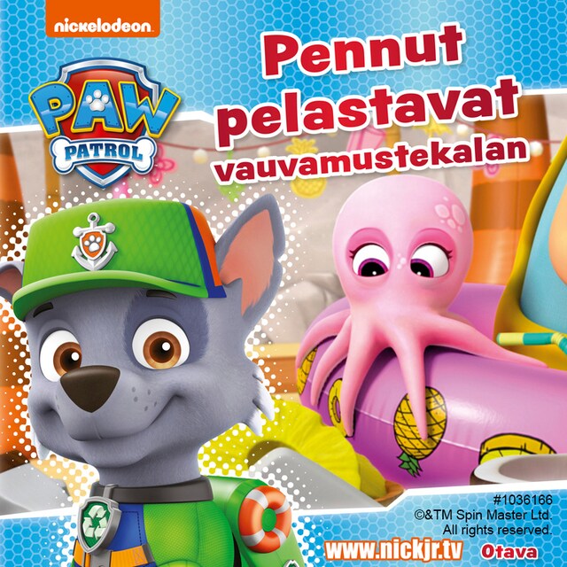 Copertina del libro per Ryhmä Hau - Pennut pelastavat vauvamustekalan