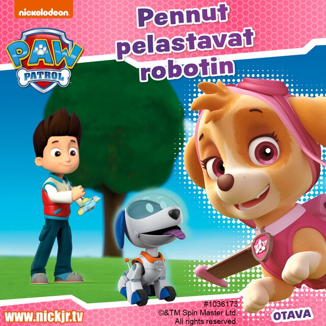 Book cover for Ryhmä Hau - Pennut pelastavat robotin