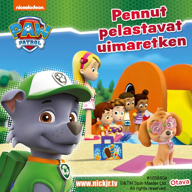 Book cover for Ryhmä Hau - Pennut pelastavat uimaretken