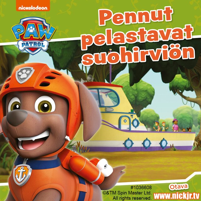 Book cover for Ryhmä Hau - Pennut pelastavat suohirviön