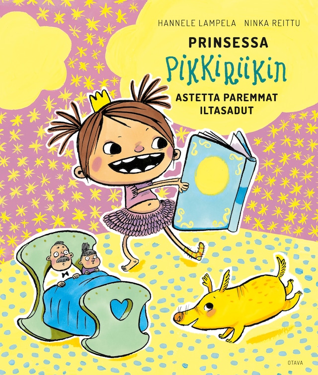 Portada de libro para Prinsessa Pikkiriikin astetta paremmat iltasadut (e-äänikirja)