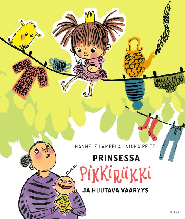 Book cover for Prinsessa Pikkiriikki ja huutava vääryys (e-äänikirja)