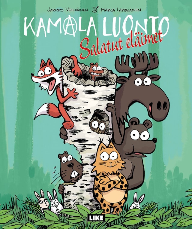 Boekomslag van Kamala luonto - Salatut eläimet