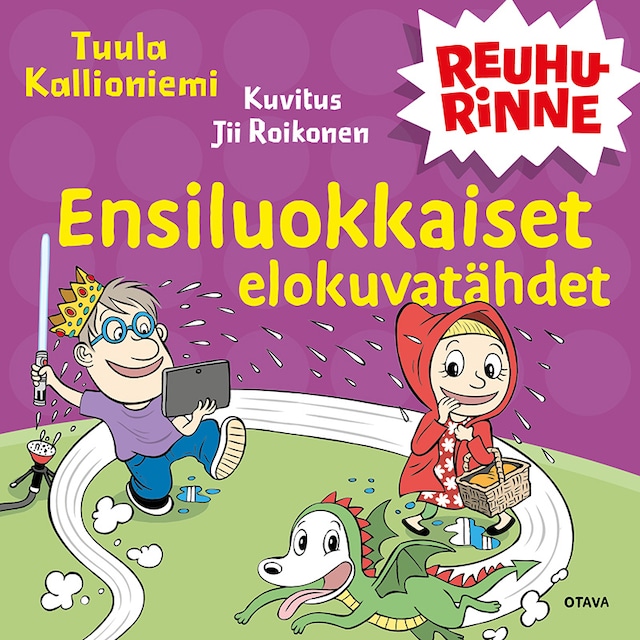 Book cover for Ensiluokkaiset elokuvatähdet