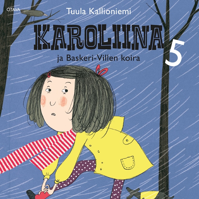 Book cover for Karoliina ja Baskeri-Villen koira