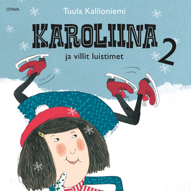 Book cover for Karoliina ja villit luistimet