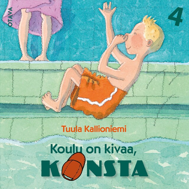 Couverture de livre pour Koulu on kivaa, Konsta