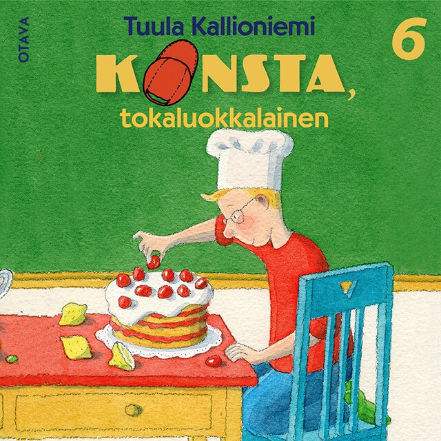 Book cover for Konsta, tokaluokkalainen