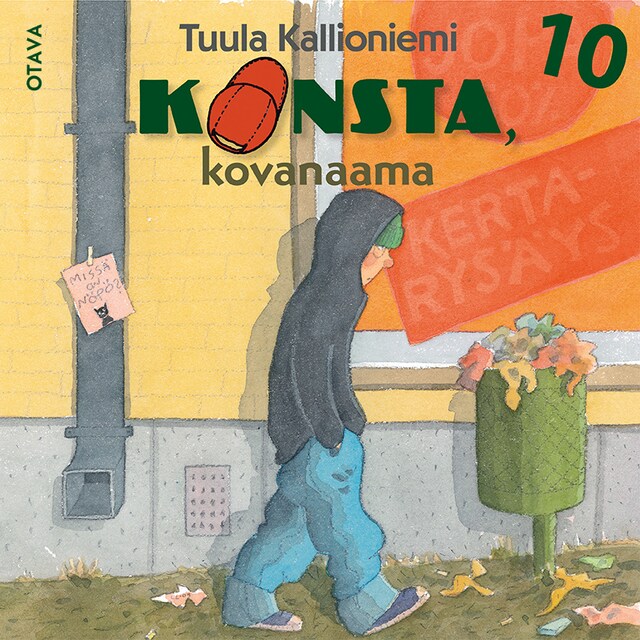 Copertina del libro per Konsta, kovanaama