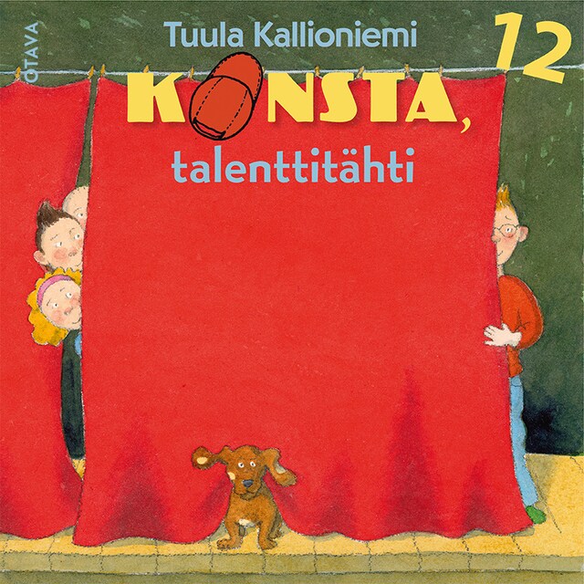 Okładka książki dla Konsta, talenttitähti