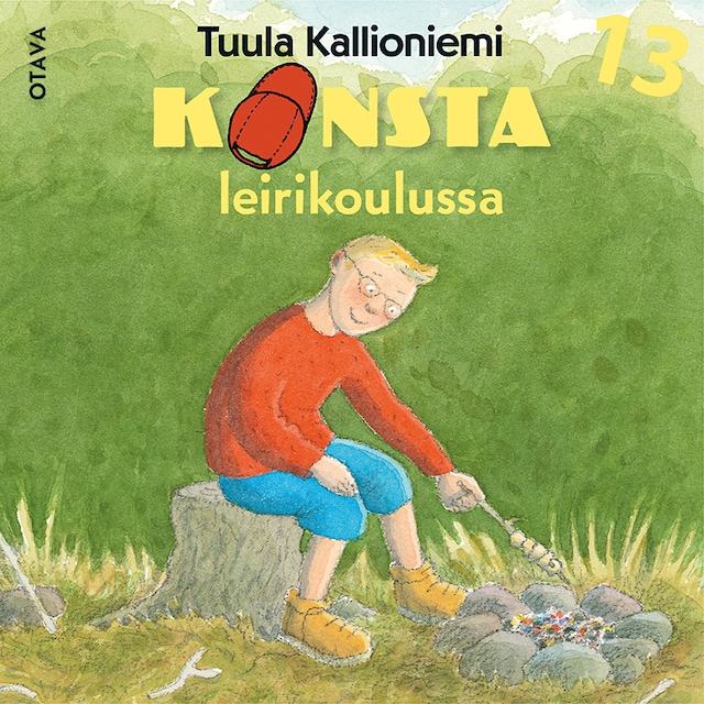 Book cover for Konsta leirikoulussa