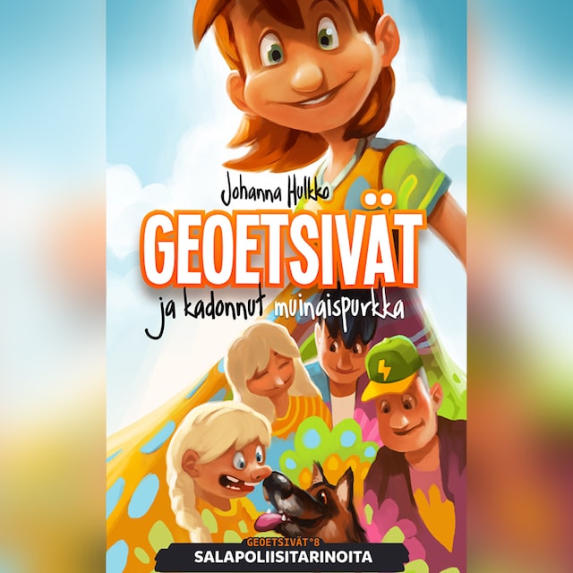 Book cover for Geoetsivät ja kadonnut muinaispurkka