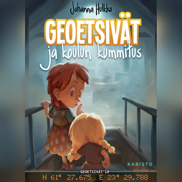 Book cover for Geoetsivät ja koulun kummitus