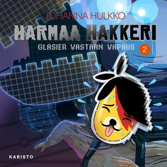 Book cover for Harmaa hakkeri - Glasier vastaan Vapaus