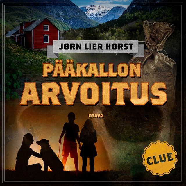 Book cover for CLUE – Pääkallon arvoitus