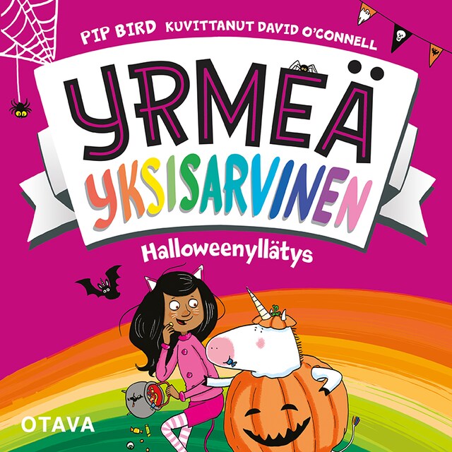 Okładka książki dla Yrmeä yksisarvinen - Halloweenyllätys