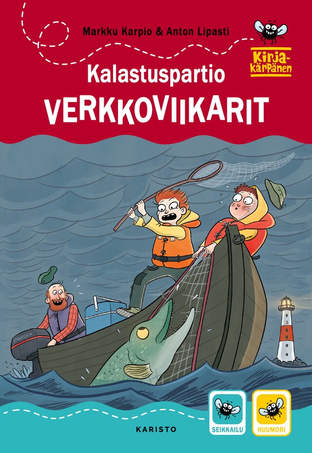 Couverture de livre pour Kalastuspartio Verkkoviikarit