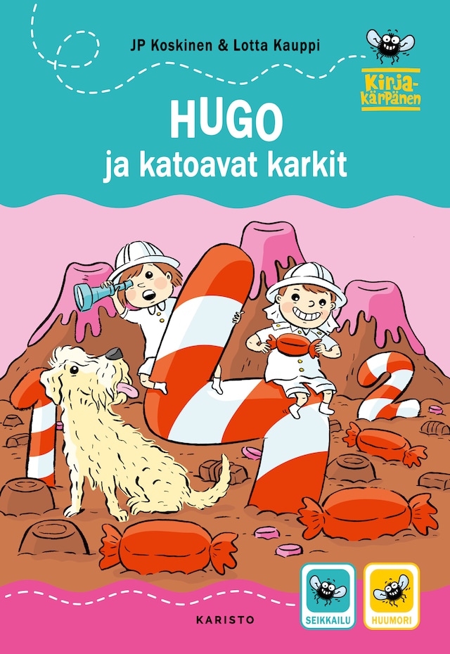 Book cover for Hugo ja katoavat karkit