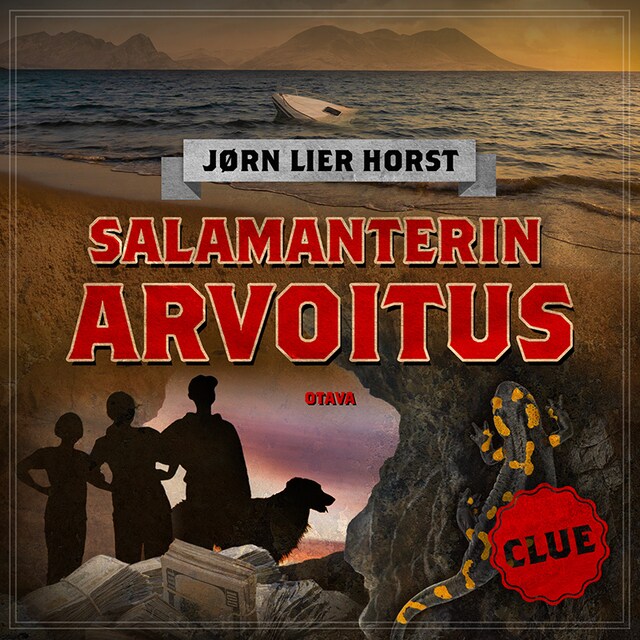 Okładka książki dla CLUE – Salamanterin arvoitus