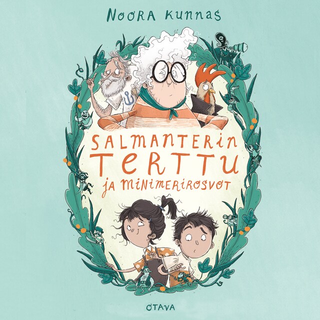 Book cover for Salmanterin Terttu ja minimerirosvot