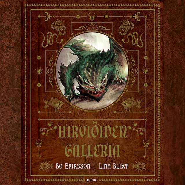 Copertina del libro per Hirviöiden galleria
