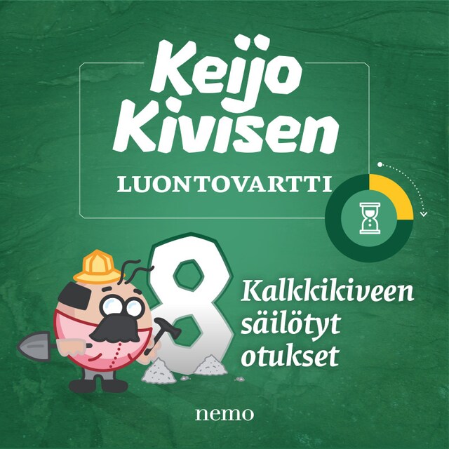 Book cover for Kalkkikiveen säilötyt otukset