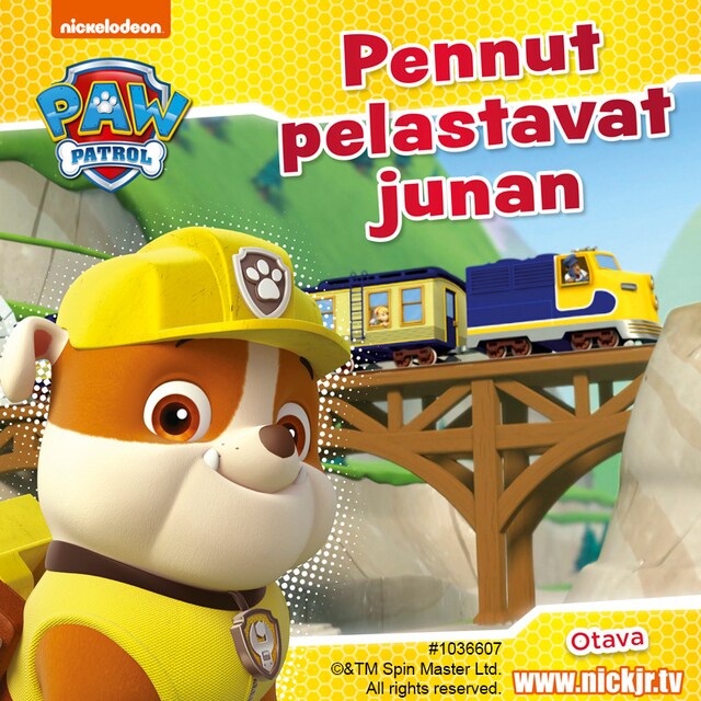 Couverture de livre pour Ryhmä Hau - Pennut pelastavat junan