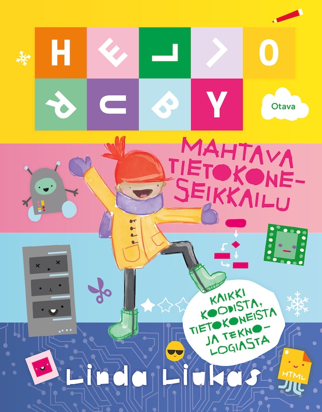 Book cover for Hello Ruby - Mahtava tietokoneseikkailu