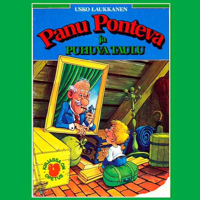 Couverture de livre pour Panu Ponteva ja puhuva taulu