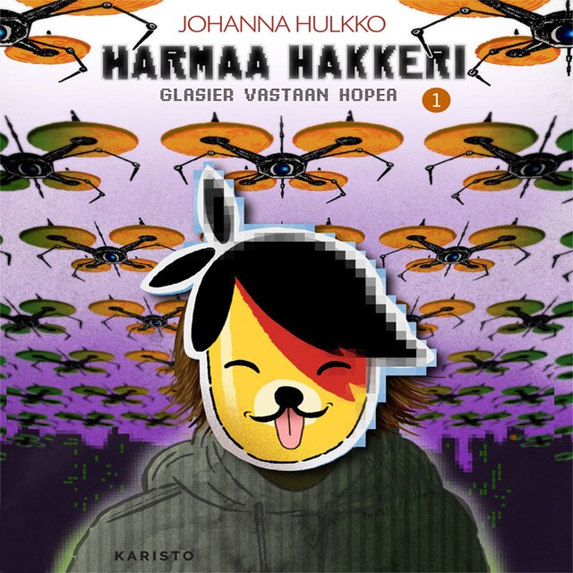Book cover for Harmaa hakkeri - Glasier vastaan Hopea