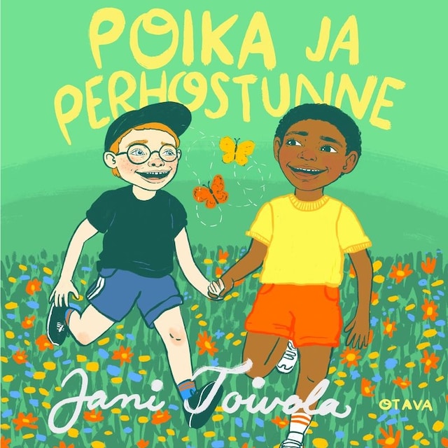 Book cover for Poika ja perhostunne