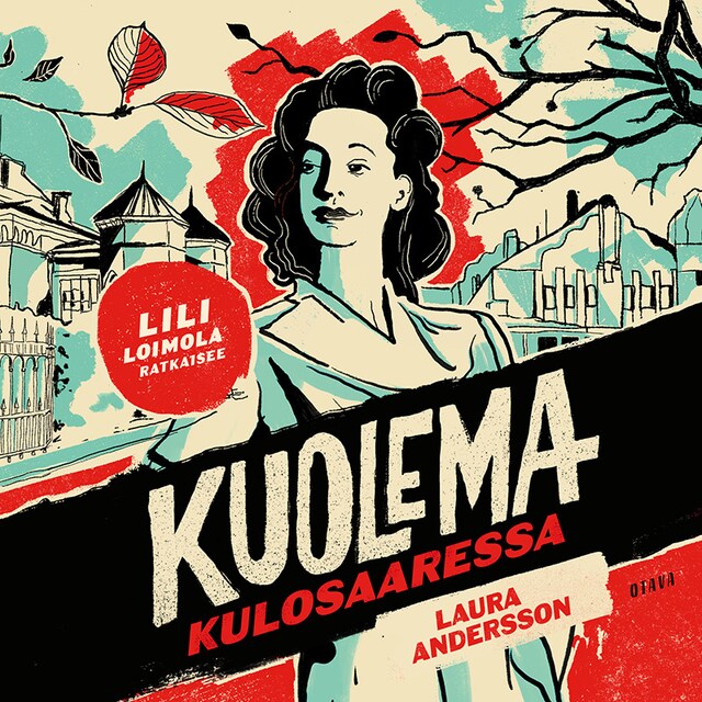 Portada de libro para Kuolema Kulosaaressa