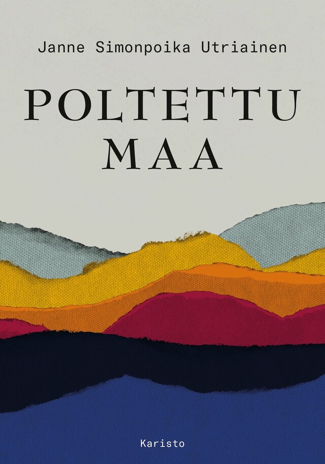 Book cover for Poltettu maa