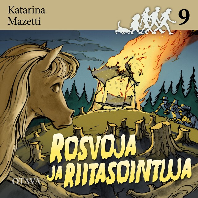Couverture de livre pour Rosvoja ja riitasointuja