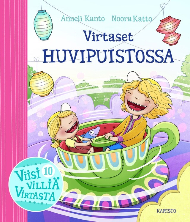 Book cover for Virtaset huvipuistossa